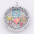 Charms en forme de coeur avec lettre LITTER SISTER pour pendentif relevé